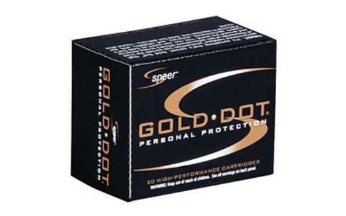 Ammunition Speer Ammunition Speer Gold Dot 25ACP SPR GOLD DOT 25ACP 35GR HP 20/200 • Model: Speer Gold Dot